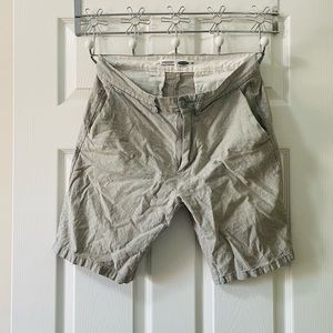 Old Navy Ultimate Slim men’s gray linen shorts